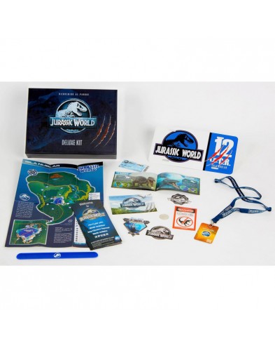 CAJA DE COLECCIÓN JURASSIC WORLD WELCOME KID