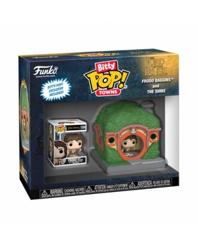 BITTY POP! EL SEÑOR DE LS ANILLOS - FRODO BAGGINS AND THE SHIRE