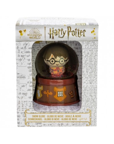 GLOBO DE NIEVE HARRY POTTER EN CAJA DE REGALO