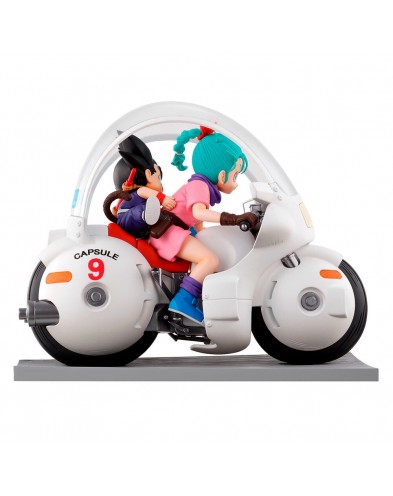 FIGURA ICHIBANSHO SON GOKU & BULMA FANTASTIC ADVENTURE DRAGON BALL 12CM