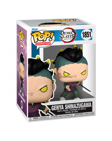POP FIGURE DEMON SLAYER KIMETSU NO YAIBA GENYA SHINAZUGAWA