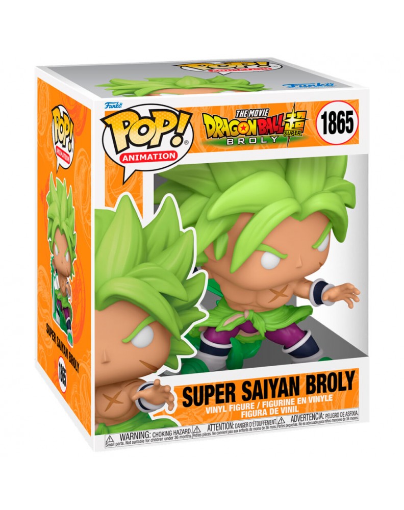 FIGURA POP SUPER DRAGON BALL SUPER BROLY SUPER SAIYAN BROLY