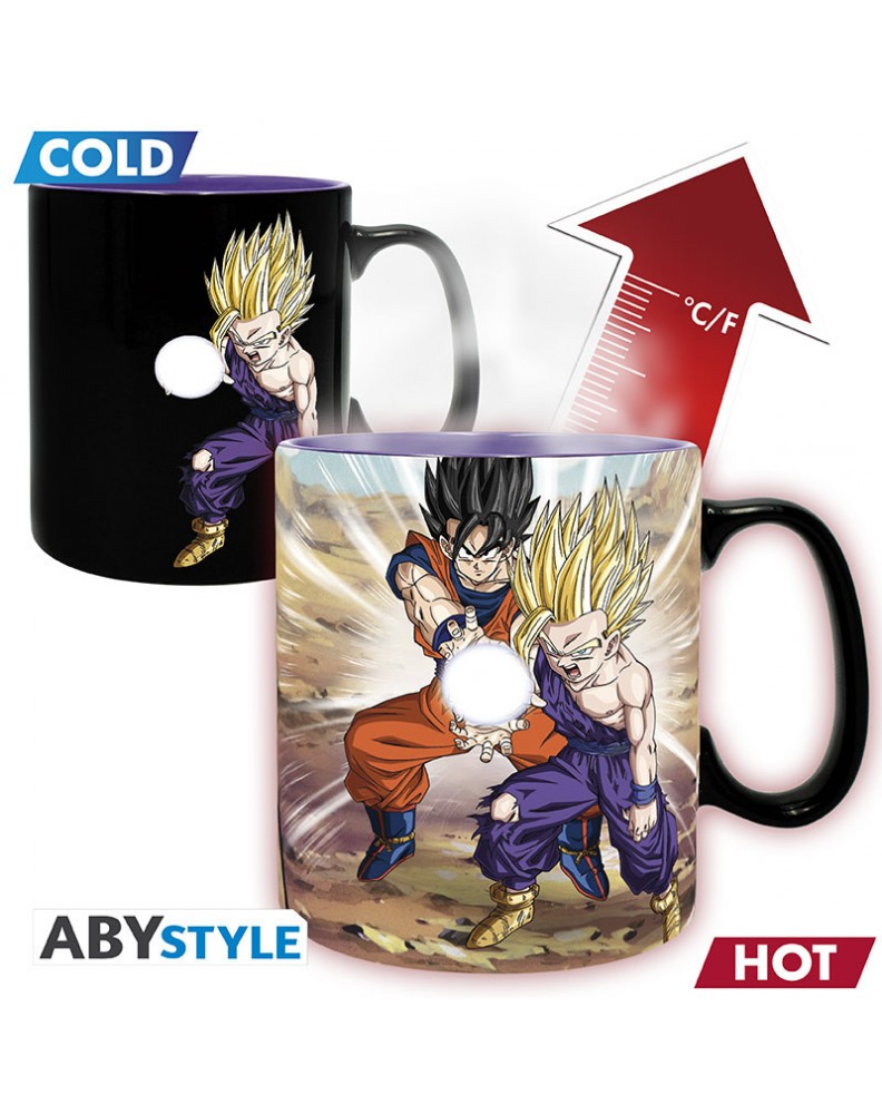 DRAGON BALL HEAT SENSITIVE MUG 460 ML DBZ GOHAN CELL