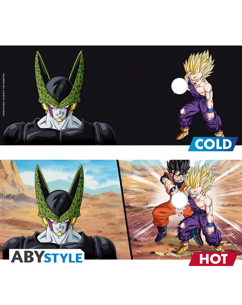 DRAGON BALL HEAT SENSITIVE MUG 460 ML DBZ GOHAN CELL