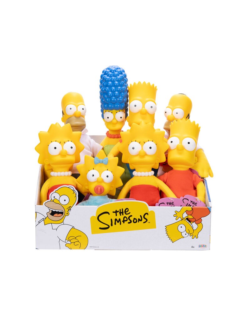 THE SIMPSONS PLUSH ASSORTMENT VARIOUS MODELS (15-25 CM)