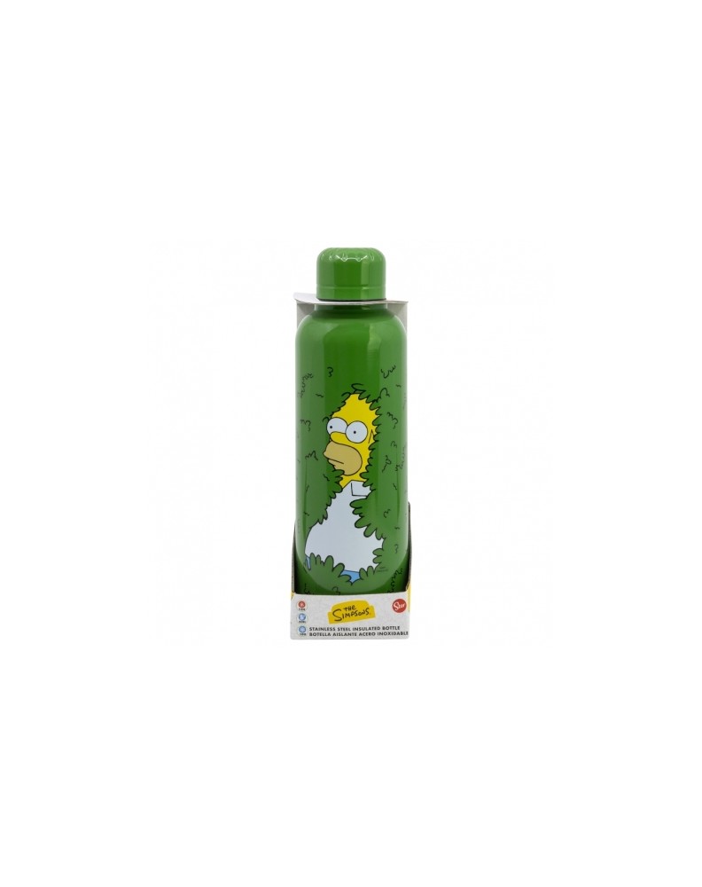 STOR BOTELLA TERMO ACERO INOXIDABLE 515 ML EN CAJA REGALO SIMPSONS HOMER YOUNG A