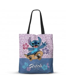 BOLSA SHOPPING SKATE STITCH DISNEY 40CM