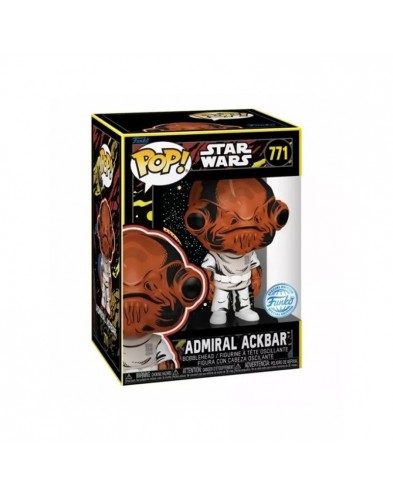FUNKO POP! STAR WARS-ADMIRAL ACKBAR EXCLUSIVE (RETRO)