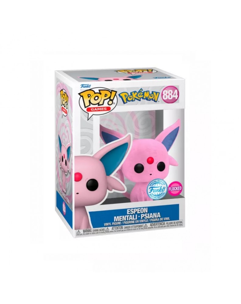 FUNKO POP! POKEMON-ESPEON EXCLUSIVE FLOCKED