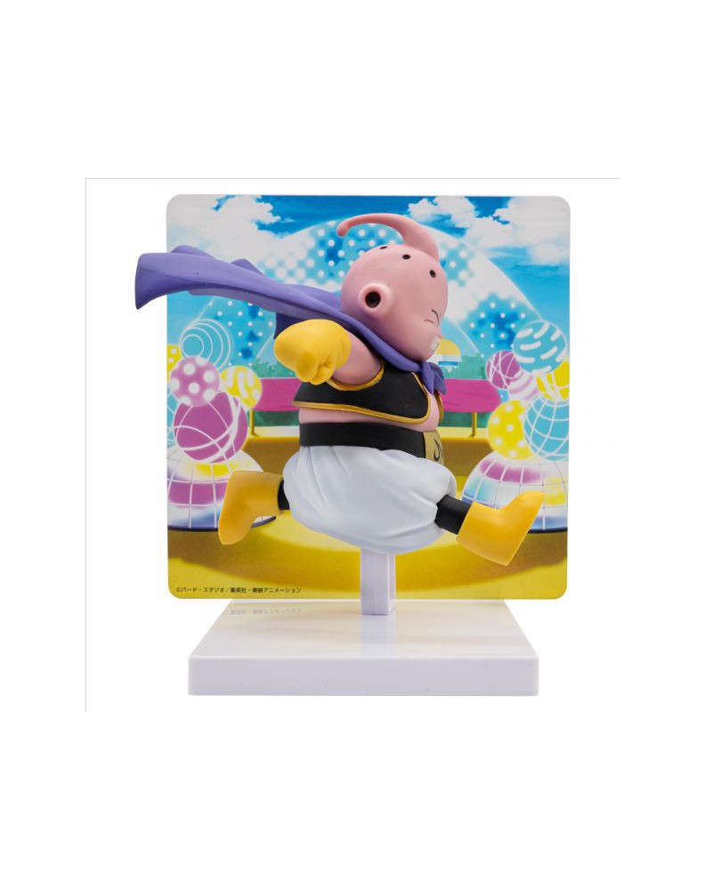 FIG BANPRESTO MAJIN BUU WITH PANEL-DRAGON BALL DAIMA 8CM