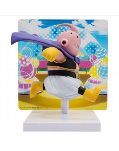 FIGURA BANPRESTO MAJIN BUU WITH PANEL-DRAGON BALL DAIMA 8CM