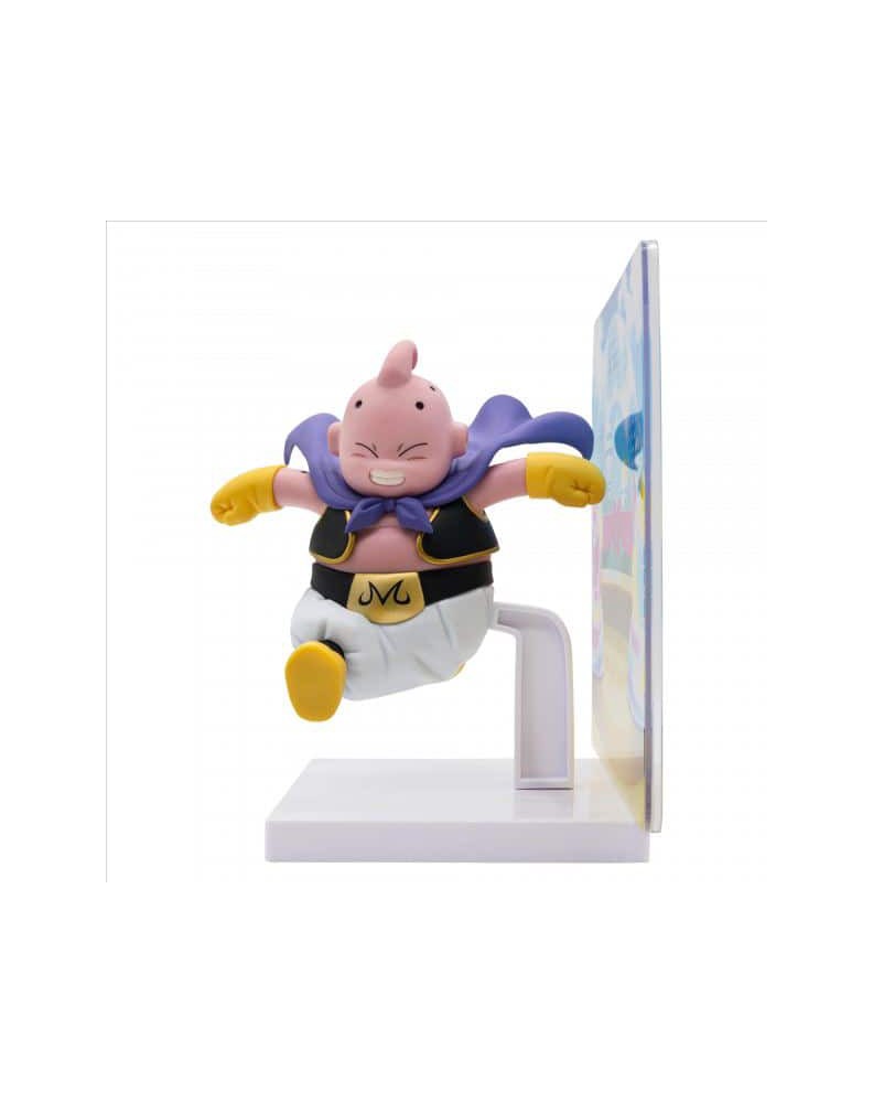 FIG BANPRESTO MAJIN BUU WITH PANEL-DRAGON BALL DAIMA 8CM