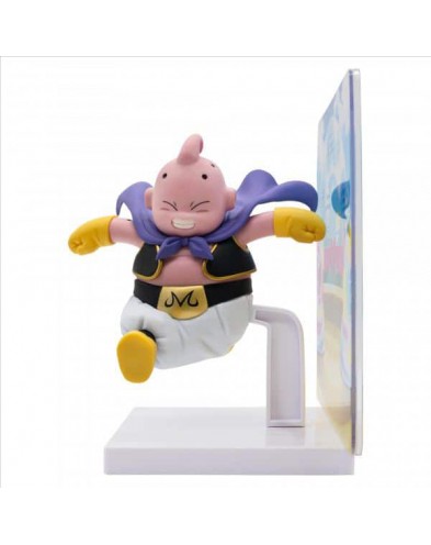 FIGURA BANPRESTO MAJIN BUU WITH PANEL-DRAGON BALL DAIMA 8CM
