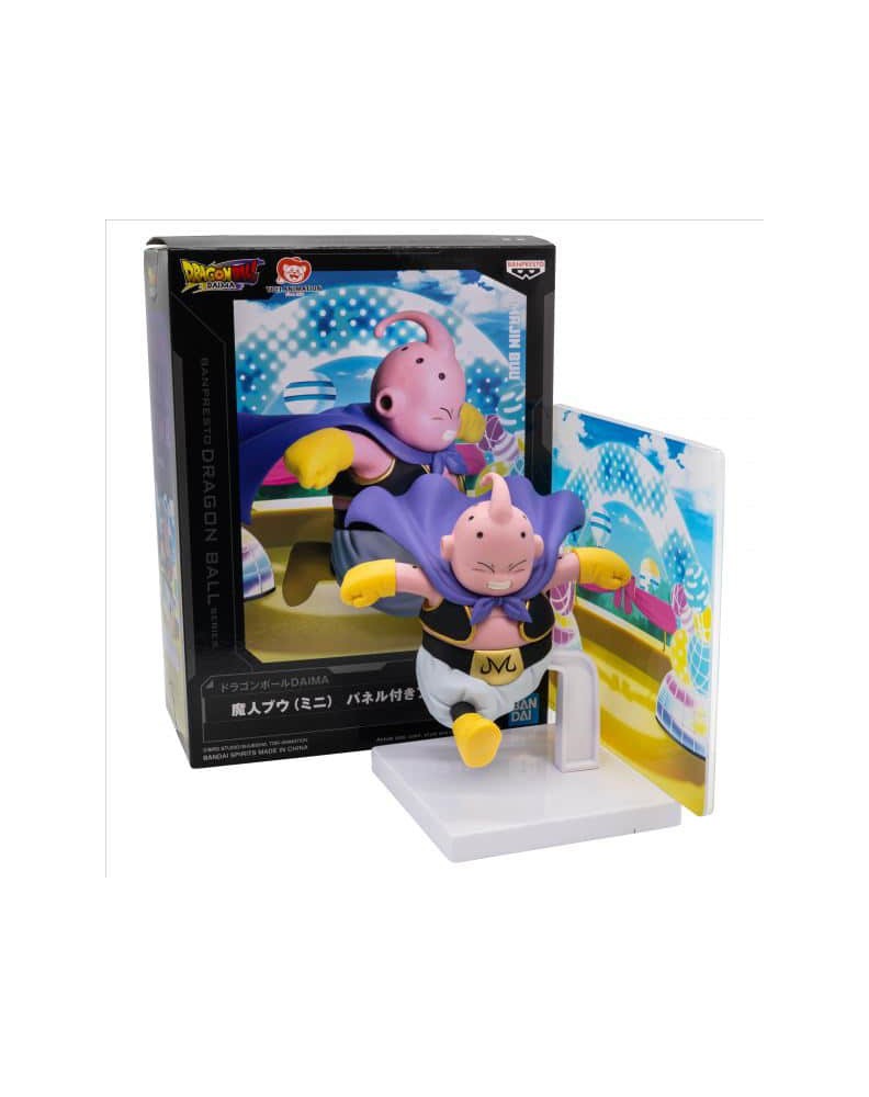 FIG BANPRESTO MAJIN BUU WITH PANEL-DRAGON BALL DAIMA 8CM