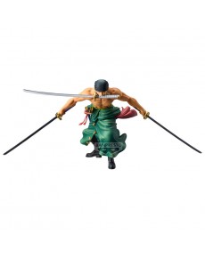 FIGURA BANPRESTO RORONOA ZORO GRANDISTA ONE PIECE 23 CM