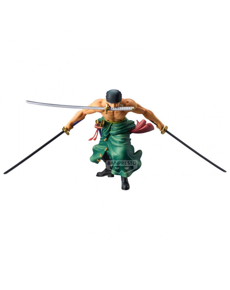 FIGURA BANPRESTO RORONOA ZORO GRANDISTA ONE PIECE 23 CM