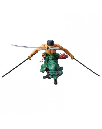 FIGURA BANPRESTO RORONOA ZORO GRANDISTA ONE PIECE 23 CM