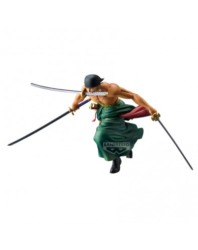 FIG BANPRESTO RORONOA ZORO GRANDISTA ONE PIECE 23 CM