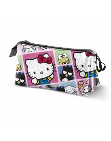 PORTATODO PANELS HELLO KITTY TRIPLE