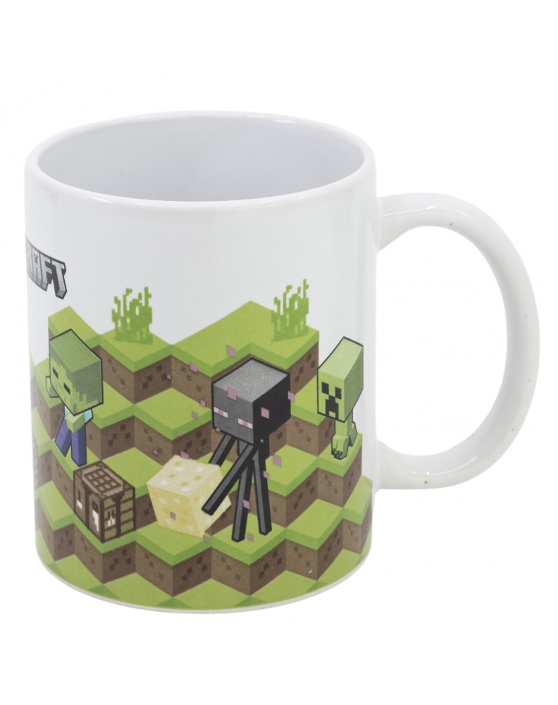 TAZA CERAMICA 325 ML MINECRAFT TNT BOOM