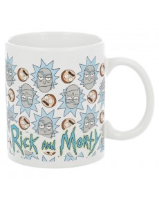 TAZA CERAMICA 325 ML RICK & MORTY FACES