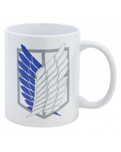 TAZA CERAMICA 325 ML ATTACK ON TITAN