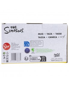3D CERAMIC MUG XXX ML IN SIMPSONS HOMER GIFT BOX