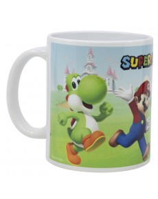 TAZA CERAMICA SUBLIM (11 OZ / 325 ML) SUPER MARIO ON OUR WAY