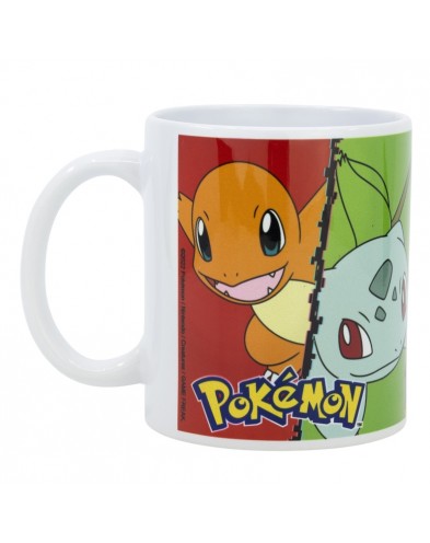 TAZA CERAMICA SUBLIM (11 OZ / 325 ML) POKEMON VARIOS PERSONAJES DESIGN 1