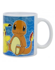 TAZA CERAMICA SUBLIM (11 OZ / 325 ML) POKEMON VARIOS PERSONAJES DESIGN 3