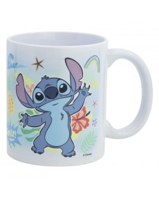 TAZA CERAMICA SUBLIM (11 OZ / 325 ML) STITCH SEAWORL