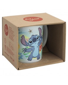 TAZA CERAMICA SUBLIM (11 OZ / 325 ML) STITCH SEAWORL