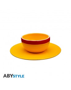 ABYSTYLE ONE PIECE BOWL AND SAUCER SET STRAW HAT