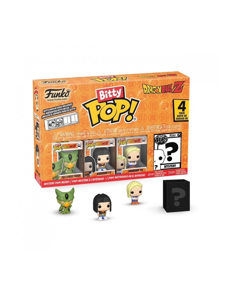 BLISTER 4 BITTY POP FIGURES DRAGON BALL Z FRIEZA