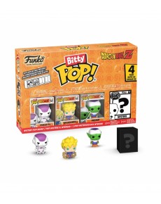 BLISTER 4 FIGURAS BITTY POP DRAGON BALL Z KID BUU