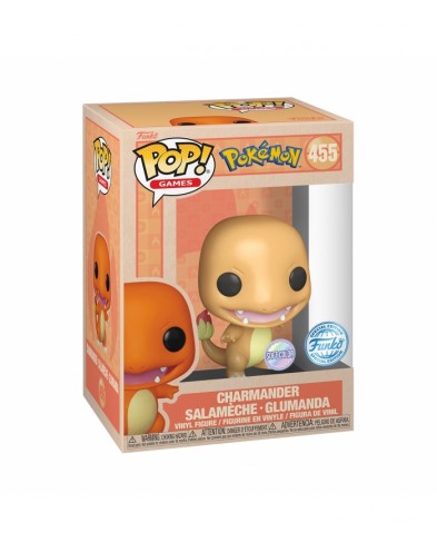 FUNKO POP CHARMANDER SOFT COLOUR EXCLUSIVO