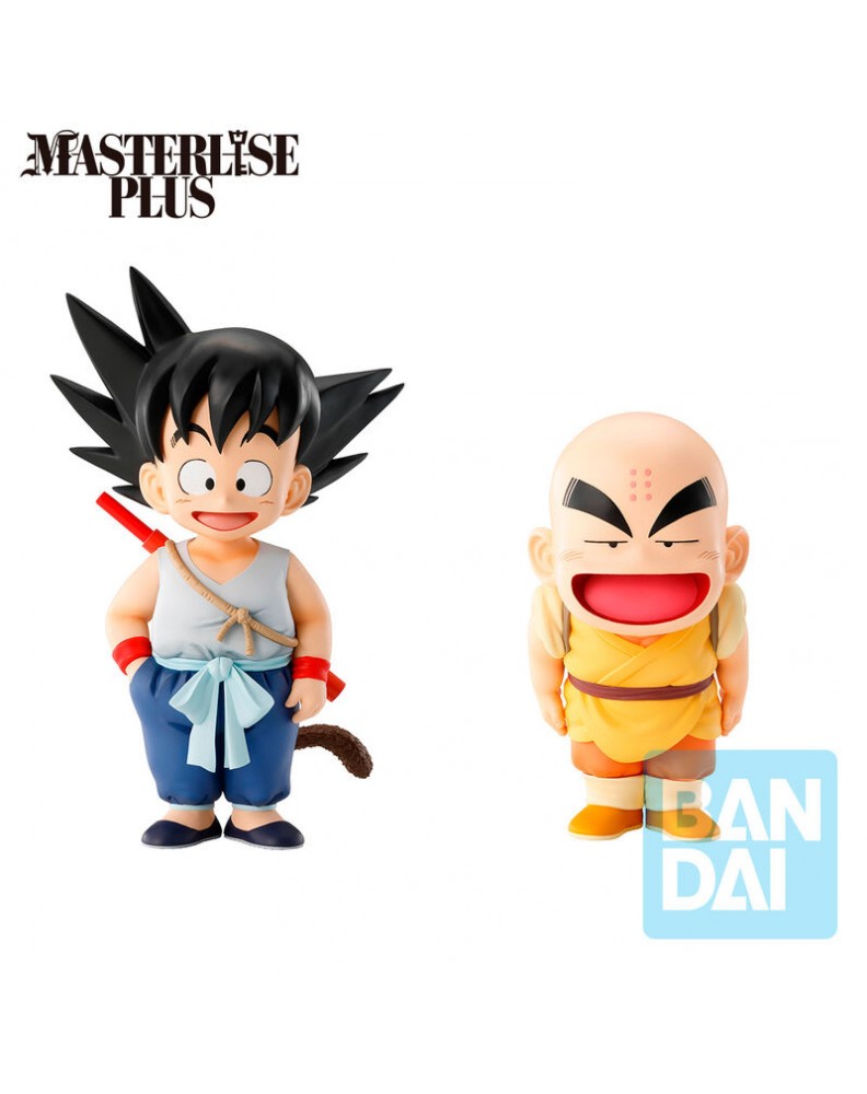 ICHIBANSHO FIGURE SON GOKU & KRILLIN TRAINING SECTION DRAGON BALL 13CM