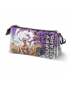 ESTUCHE PORTATODO LUFFY GEAR 5 ONE PIECE TRIPLE