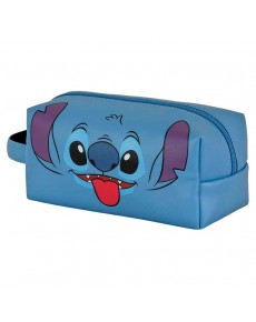 LILO Y STITCH AZUL NECESER BRICK PLUS LILO Y STITCH TONGUE