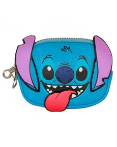 LILO Y STITCH AZUL MONEDERO PILL LILO Y STITCH TONGUE
