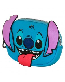 LILO Y STITCH AZUL MONEDERO PILL LILO Y STITCH TONGUE