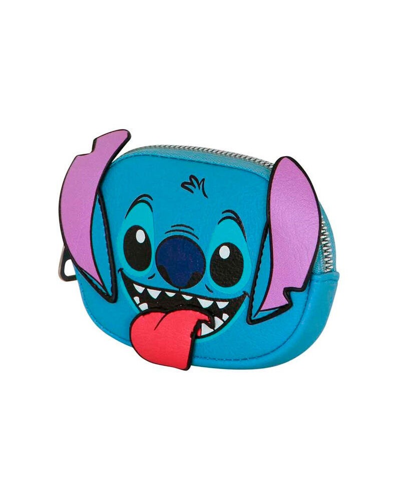 LILO Y STITCH AZUL MONEDERO PILL LILO Y STITCH TONGUE
