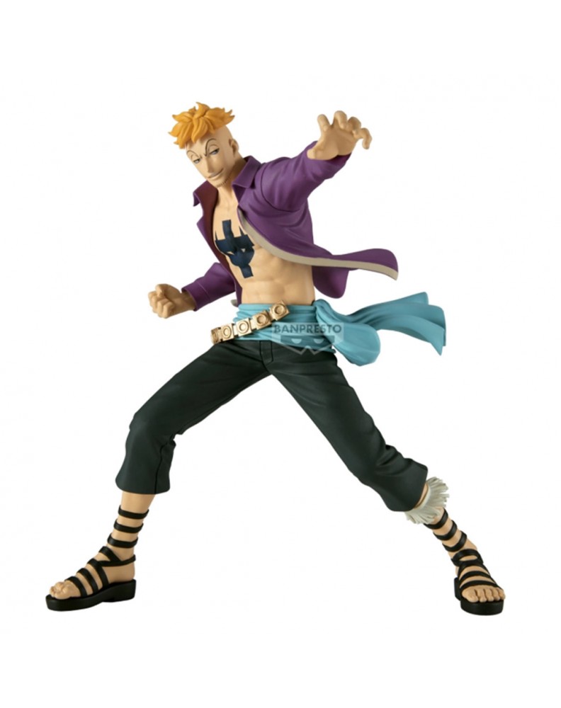 FIGURA BANPRESTO ONE PIECE BATTLE RECORD COLLECTION-MARCO- 14 cm