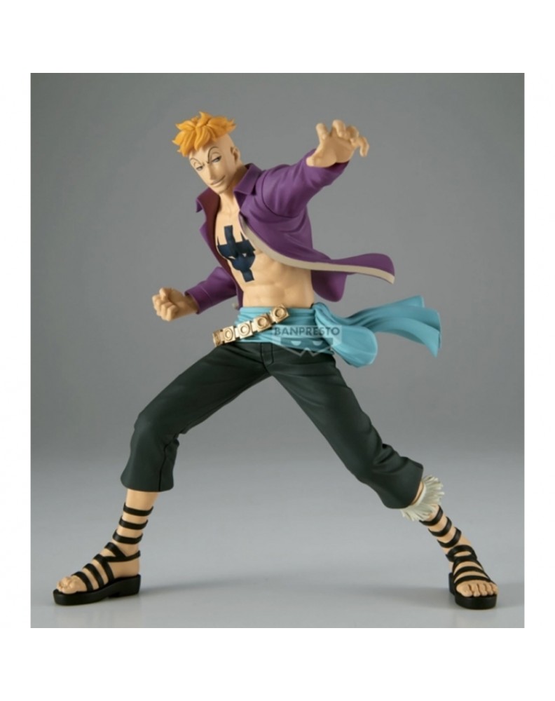 FIGURA BANPRESTO ONE PIECE BATTLE RECORD COLLECTION-MARCO- 14 cm