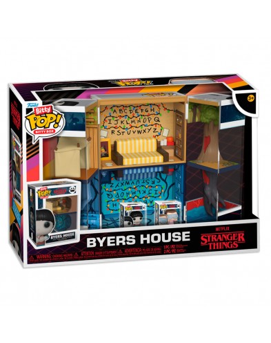 FIGURA BITTY POP BOXES STRANGER THINGS BYERS HOUSE