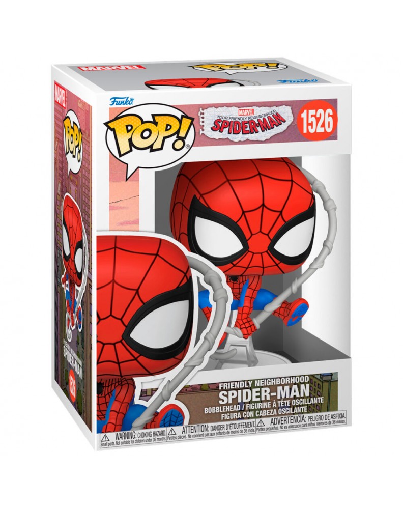 POP MARVEL SPIDERMAN FIGURE - SPIDER-MAN