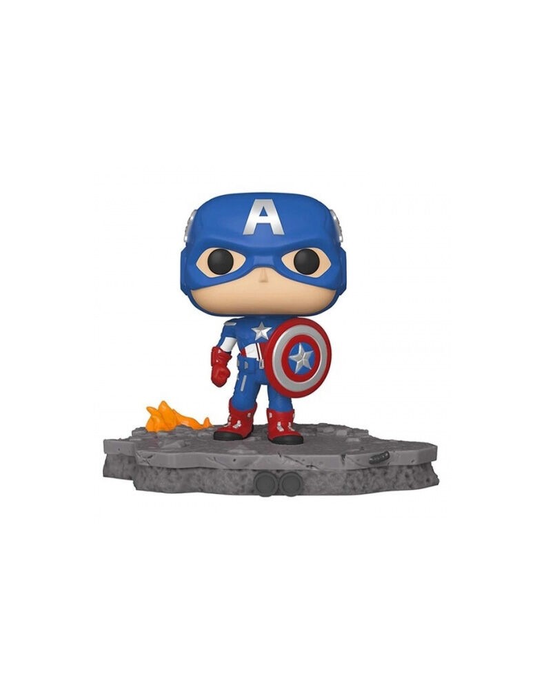 FUNKO POP DELUXE MARVEL THE AVENGERS AVENGERS CAPTAIN AMERICA ASSEMBLE 45076