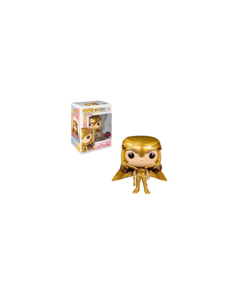 FUNKO POP DC WONDER WOMAN 1984 WONDER WOMAN GOLDEN SUIT EXTENDED WINGS 46661