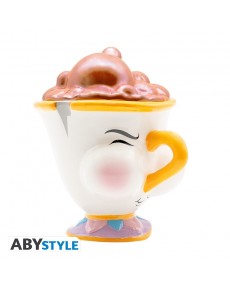 DISNEY - Mug 3D - The Beauty & the Beast Chip with Bubbles 