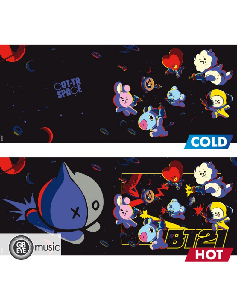 BT21 THERMAL MUG 460 ML SPACE